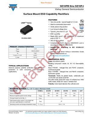 SE10PD-E3/84A datasheet  
